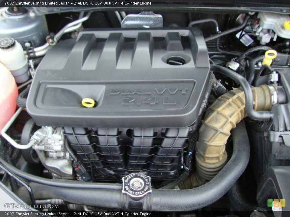 2.4L DOHC 16V Dual VVT 4 Cylinder Engine for the 2007 Chrysler Sebring