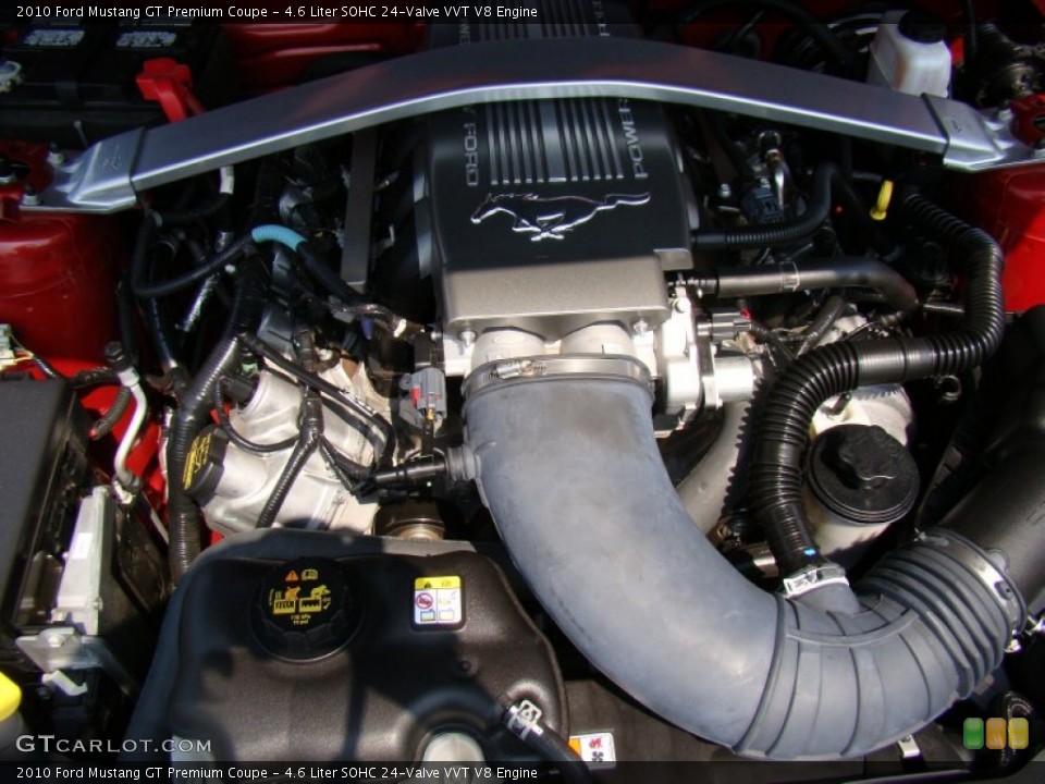 4.6 Liter SOHC 24-Valve VVT V8 Engine for the 2010 Ford Mustang #50361411