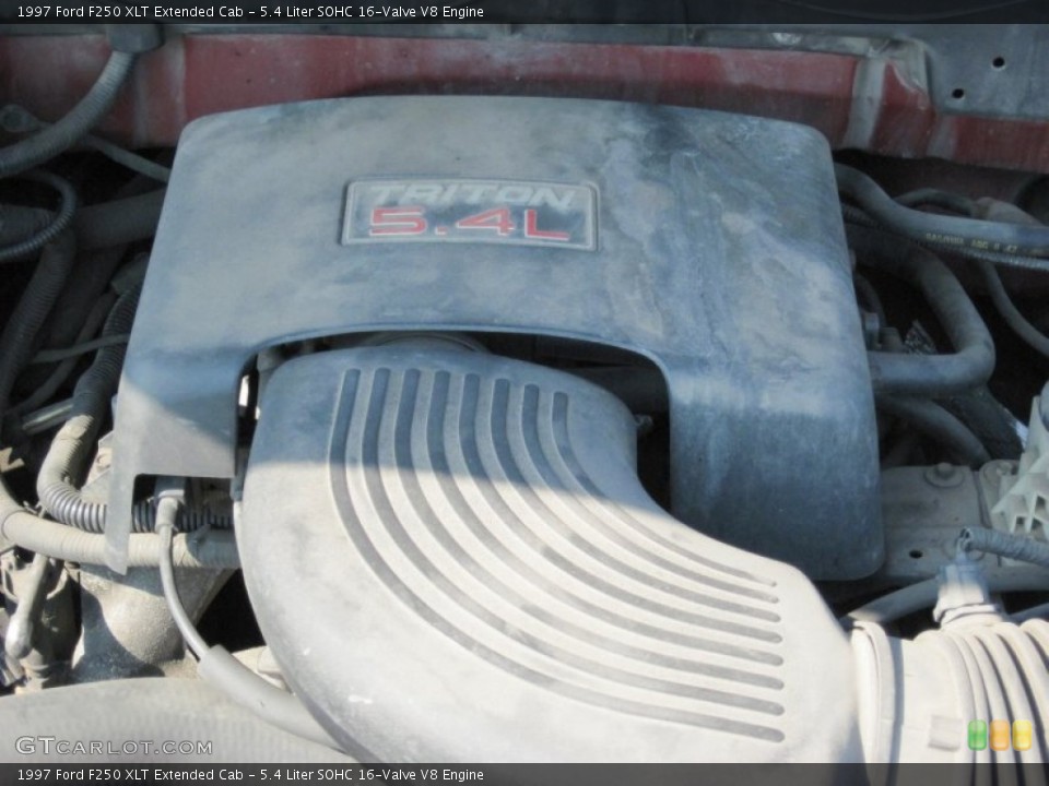 5.4 Liter SOHC 16-Valve V8 Engine for the 1997 Ford F250 #50364771