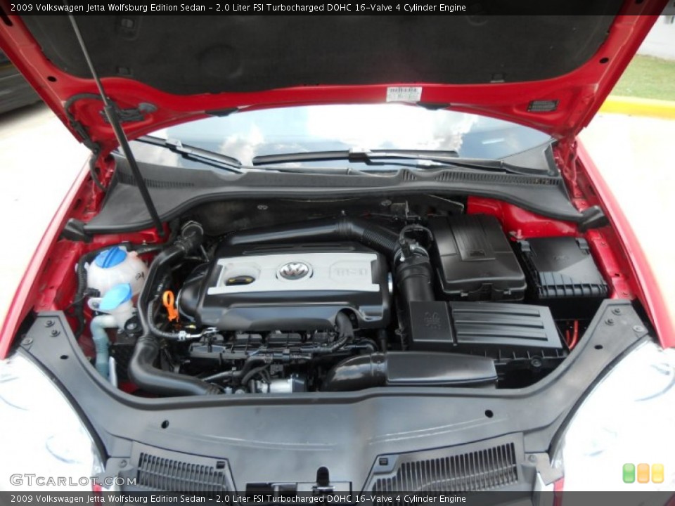 2.0 Liter FSI Turbocharged DOHC 16-Valve 4 Cylinder Engine for the 2009 Volkswagen Jetta #50366946