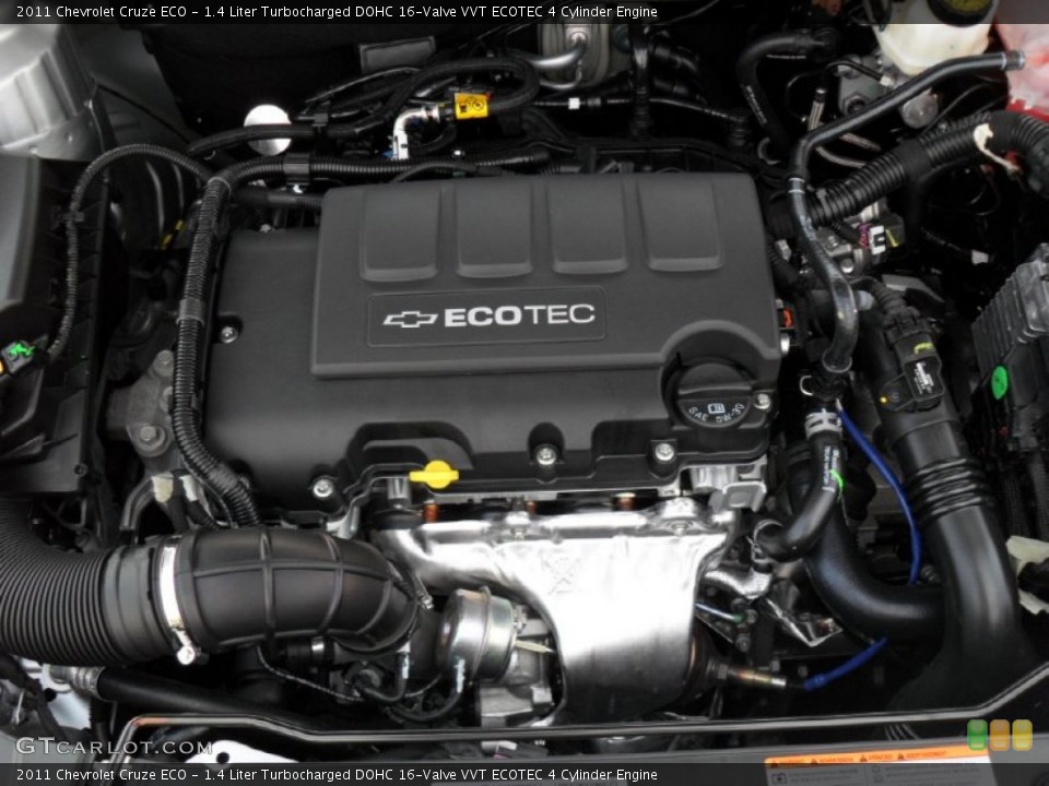 1.4 Liter Turbocharged DOHC 16-Valve VVT ECOTEC 4 Cylinder Engine for the 2011 Chevrolet Cruze #50375076