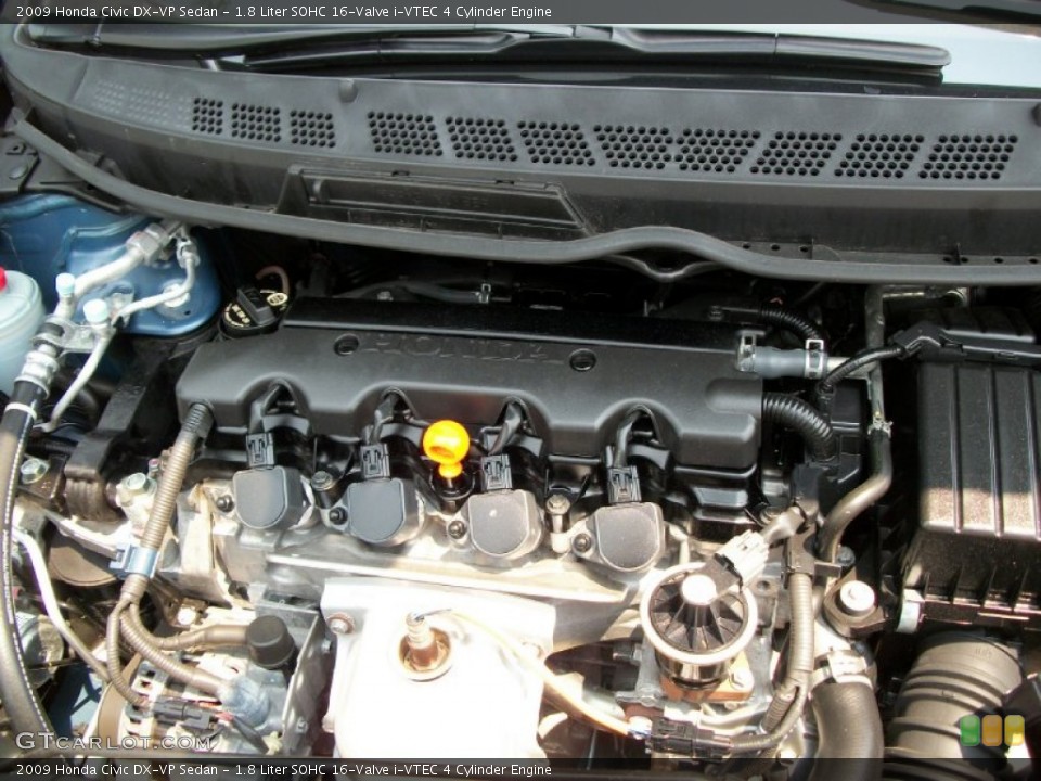 1.8 Liter SOHC 16-Valve i-VTEC 4 Cylinder Engine for the 2009 Honda Civic #50376198