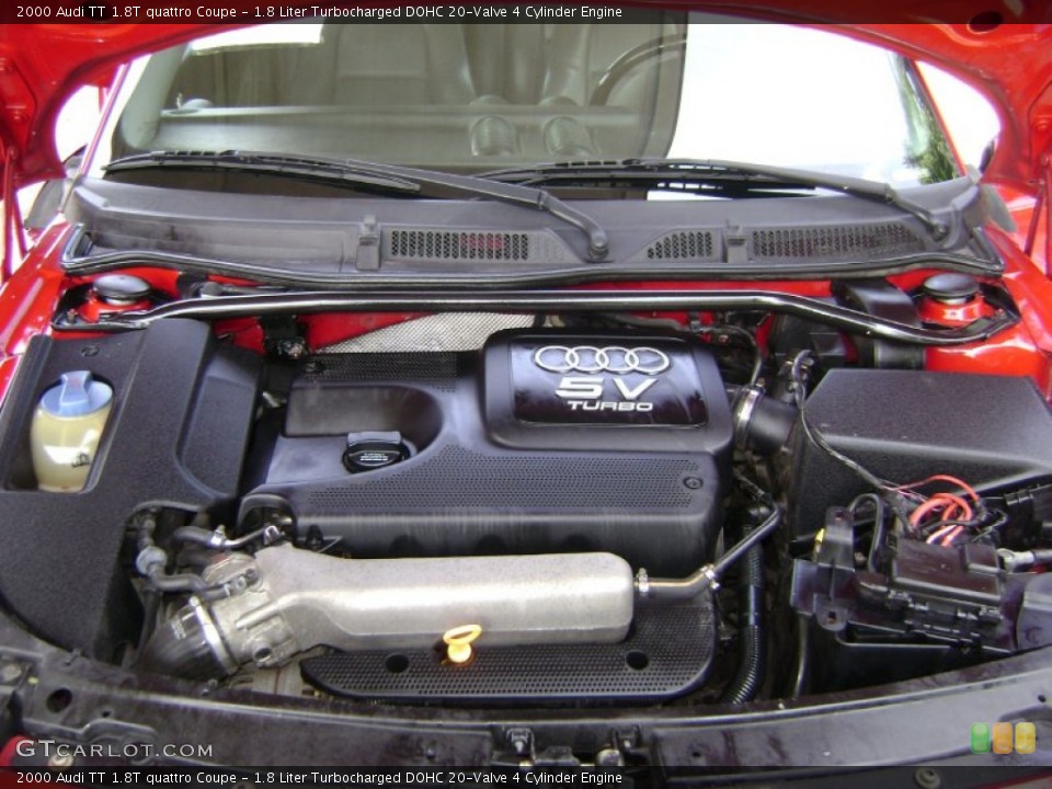 1.8 Liter Turbocharged DOHC 20-Valve 4 Cylinder Engine for the 2000 Audi TT #50386971