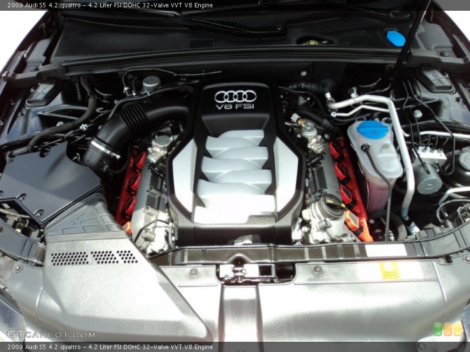 4.2 Liter FSI DOHC 32-Valve VVT V8 Engine for the 2009 Audi S5 #50390010