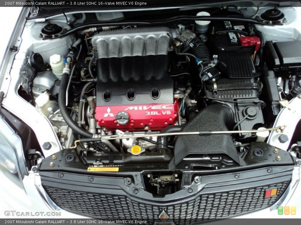 3.8 Liter SOHC 16-Valve MIVEC V6 Engine for the 2007 Mitsubishi Galant #50390988