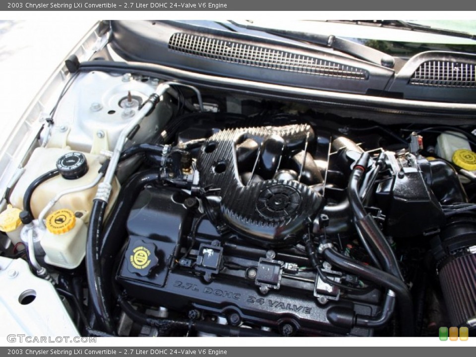 2.7 Liter DOHC 24-Valve V6 Engine for the 2003 Chrysler Sebring #50395929