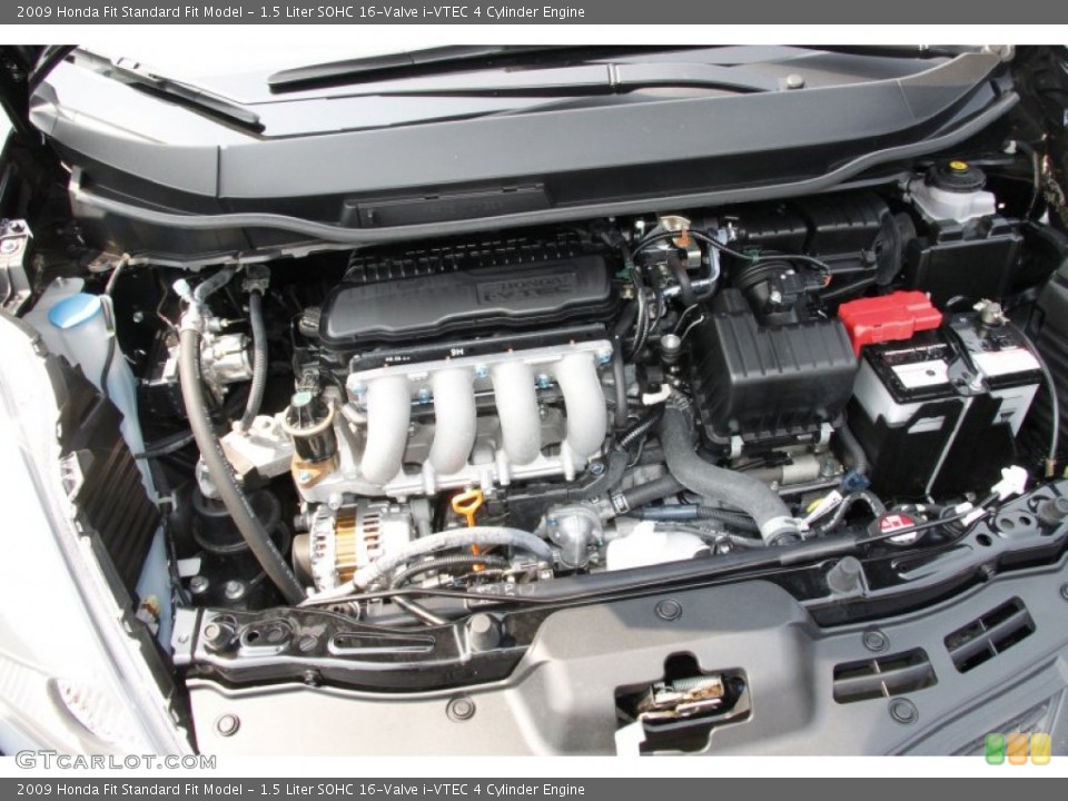 1.5 Liter SOHC 16-Valve i-VTEC 4 Cylinder Engine for the 2009 Honda Fit #50399187