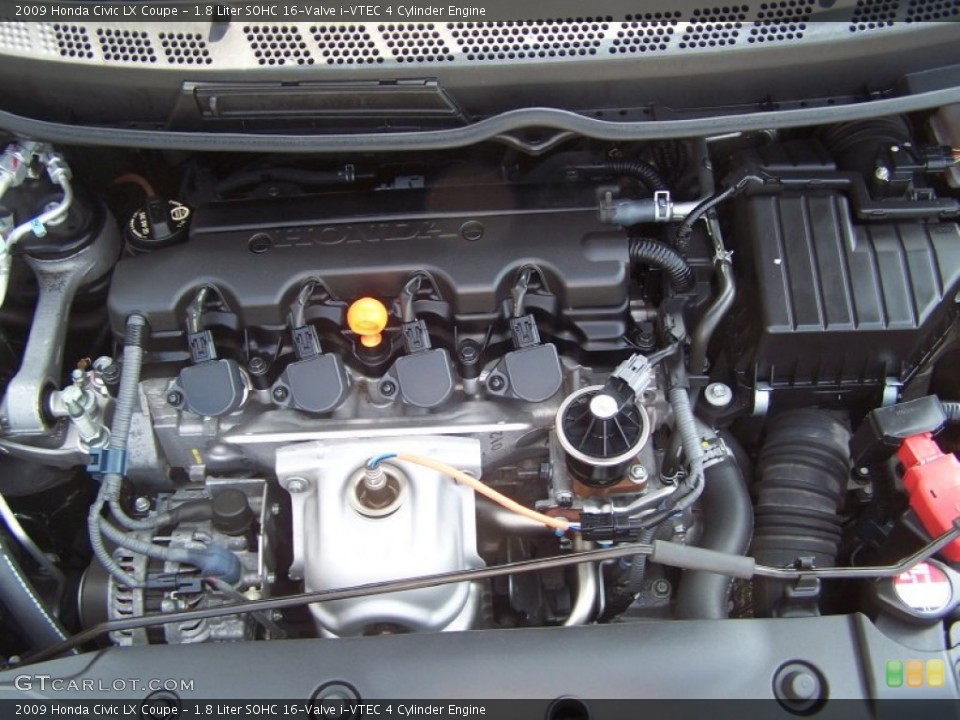 1.8 Liter SOHC 16-Valve i-VTEC 4 Cylinder Engine for the 2009 Honda Civic #50401921