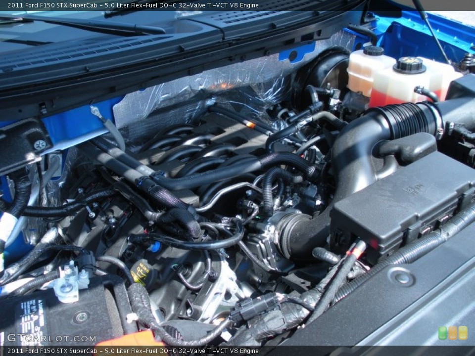 5.0 Liter Flex-Fuel DOHC 32-Valve Ti-VCT V8 Engine for the 2011 Ford F150 #50408890