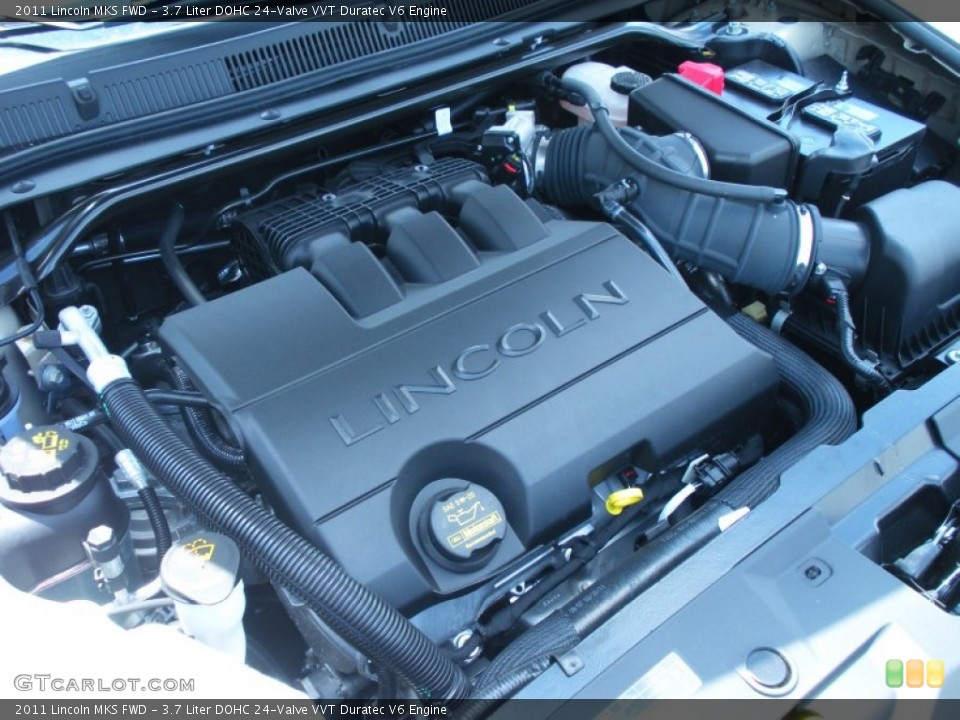 3.7 Liter DOHC 24-Valve VVT Duratec V6 Engine for the 2011 Lincoln MKS #50410222