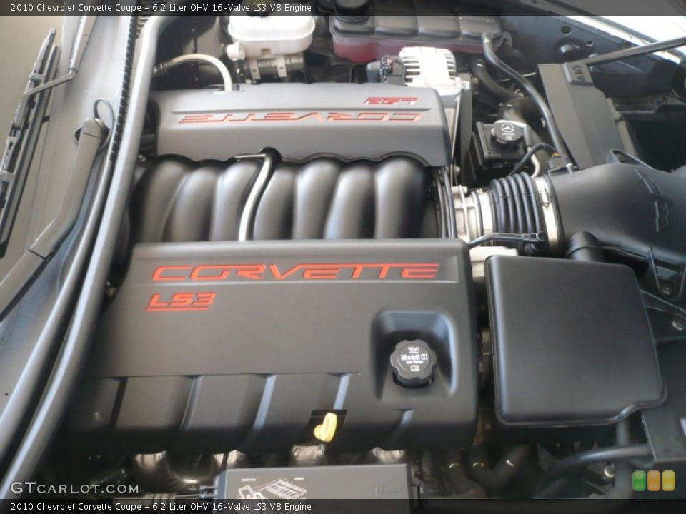6.2 Liter OHV 16-Valve LS3 V8 Engine for the 2010 Chevrolet Corvette #50412646