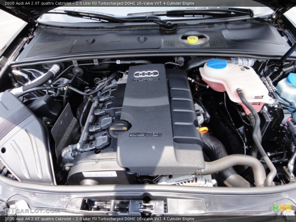 2.0 Liter FSI Turbocharged DOHC 16-Valve VVT 4 Cylinder Engine for the 2008 Audi A4 #50412988