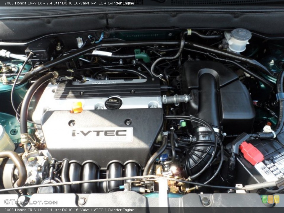 2.4 Liter DOHC 16-Valve i-VTEC 4 Cylinder Engine for the 2003 Honda CR-V #50417536
