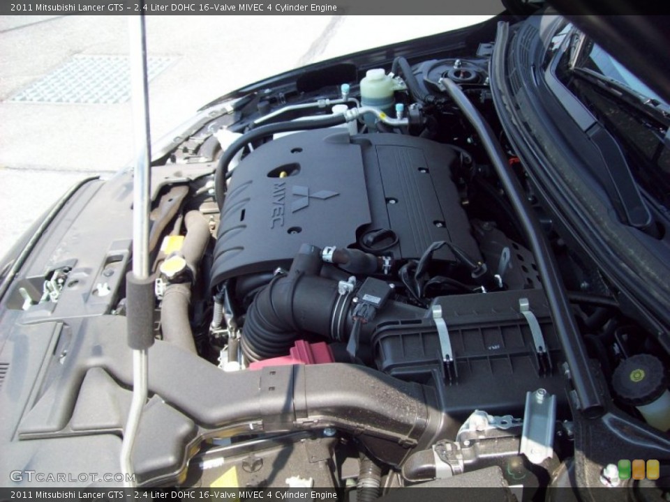 2.4 Liter DOHC 16-Valve MIVEC 4 Cylinder Engine for the 2011 Mitsubishi Lancer #50420377
