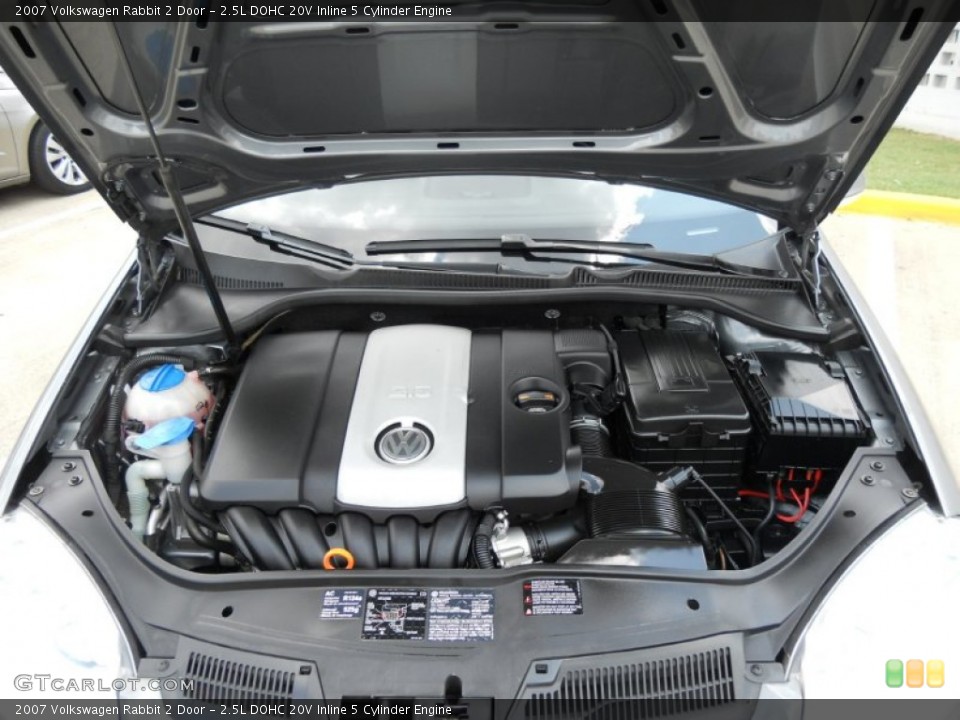 2.5L DOHC 20V Inline 5 Cylinder Engine for the 2007 Volkswagen Rabbit #50437009