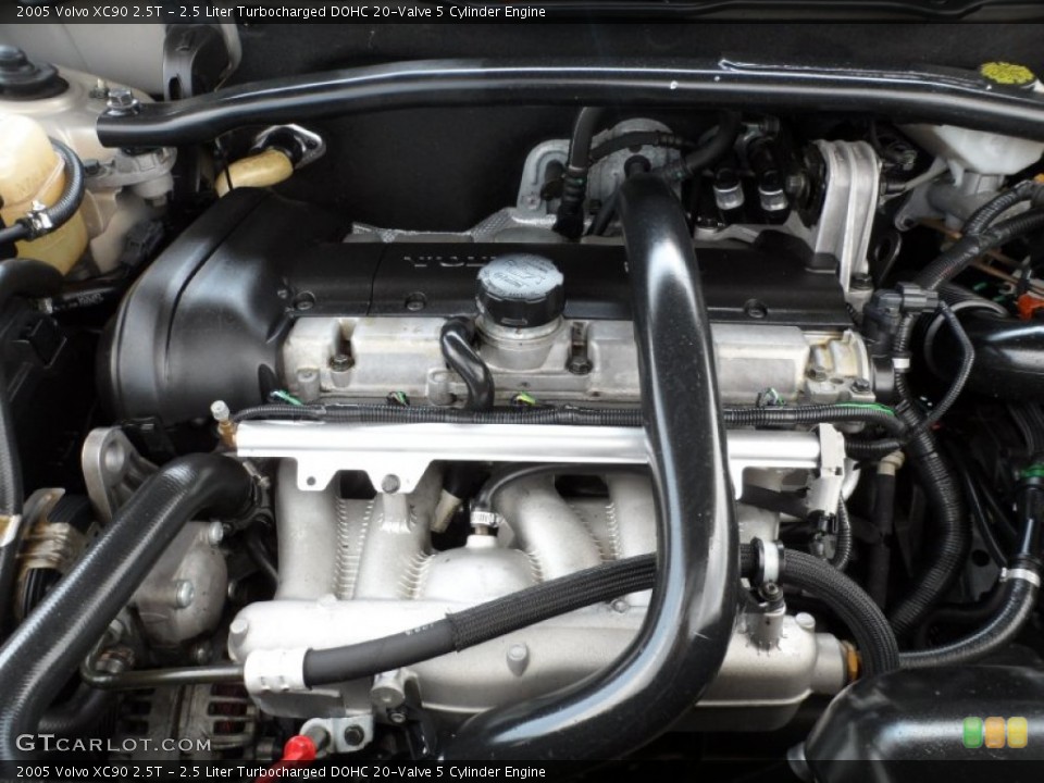 2.5 Liter Turbocharged DOHC 20-Valve 5 Cylinder Engine for the 2005 Volvo XC90 #50450618