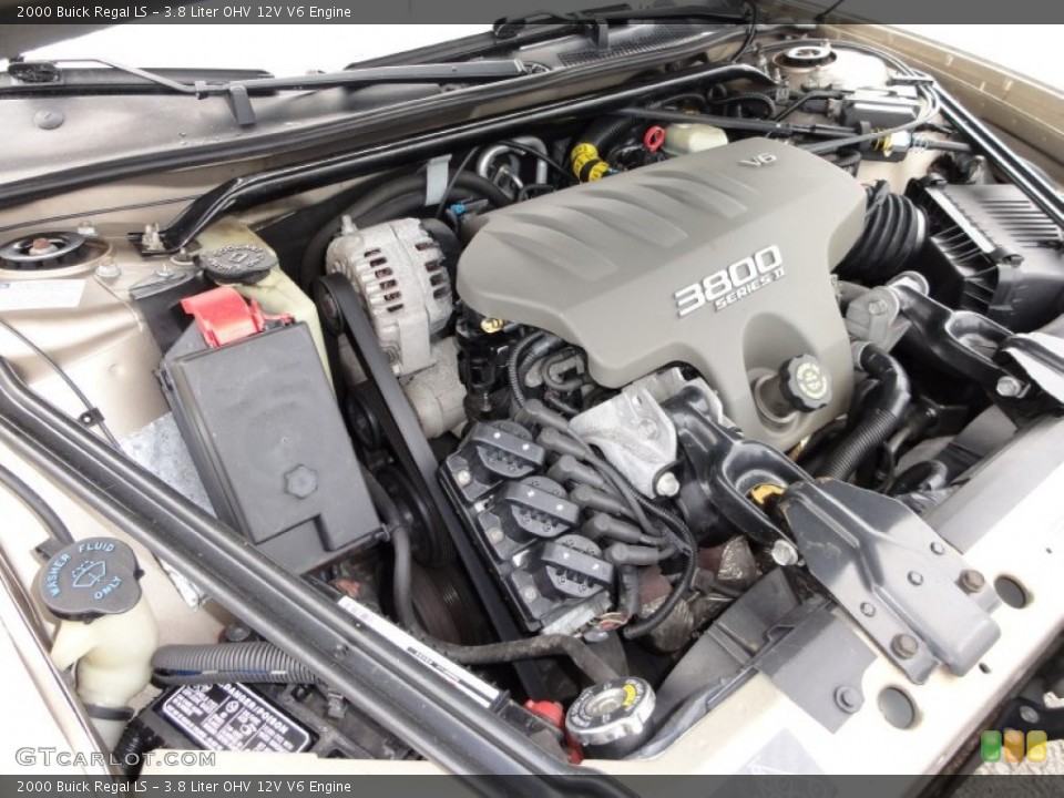 3.8 Liter OHV 12V V6 Engine for the 2000 Buick Regal #50452121