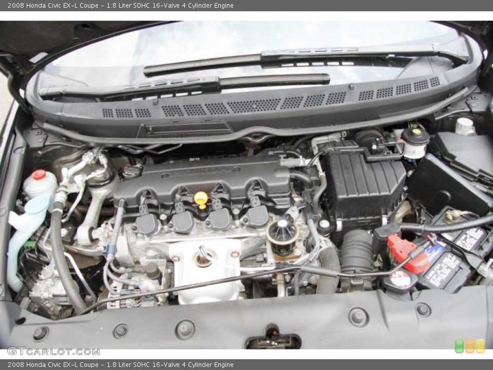 1.8 Liter SOHC 16-Valve 4 Cylinder Engine for the 2008 Honda Civic #50452535