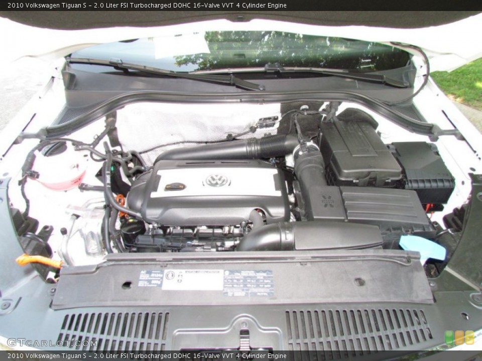 2.0 Liter FSI Turbocharged DOHC 16-Valve VVT 4 Cylinder Engine for the 2010 Volkswagen Tiguan #50457023