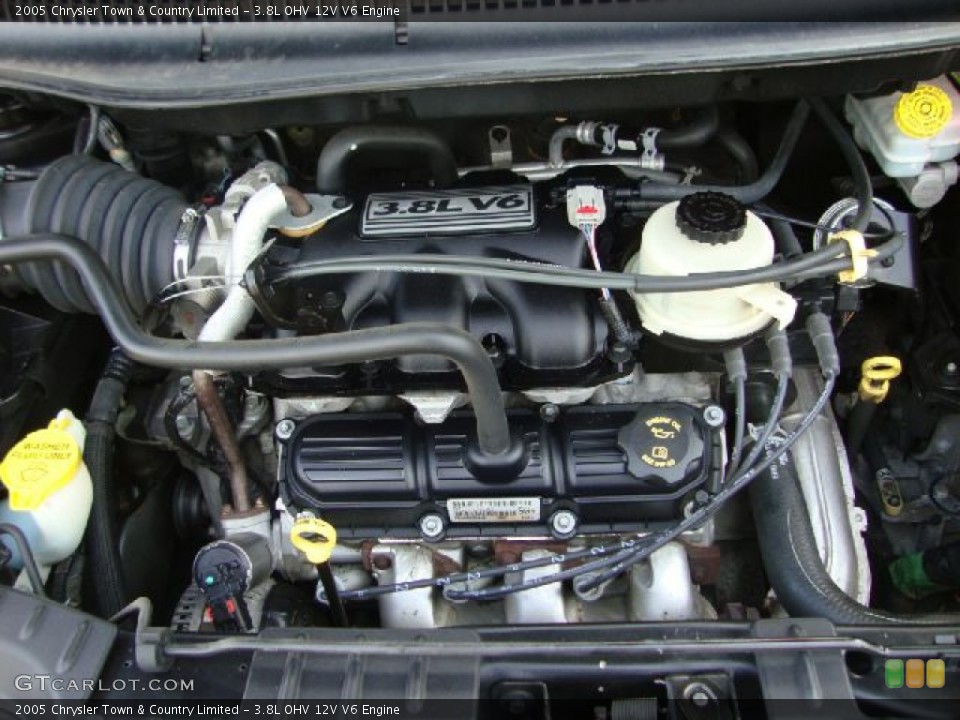 3.8L OHV 12V V6 Engine for the 2005 Chrysler Town & Country #50465681