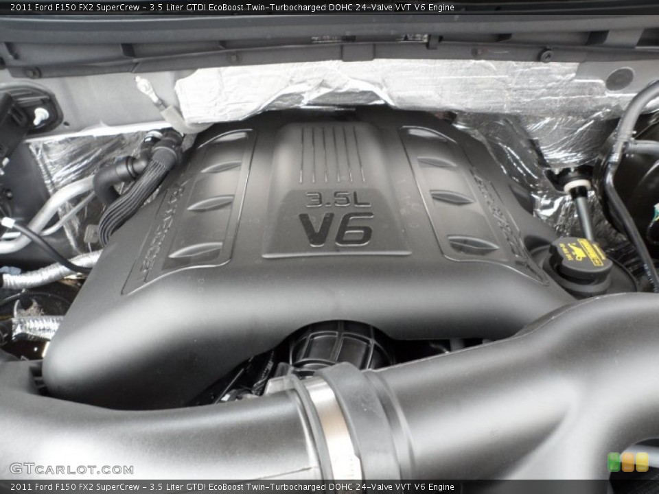 3.5 Liter GTDI EcoBoost Twin-Turbocharged DOHC 24-Valve VVT V6 Engine for the 2011 Ford F150 #50467500