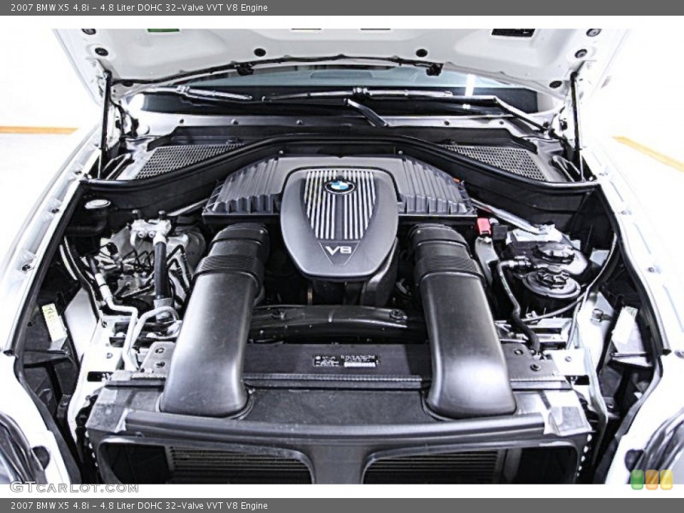 4.8 Liter DOHC 32-Valve VVT V8 Engine for the 2007 BMW X5 #50468122