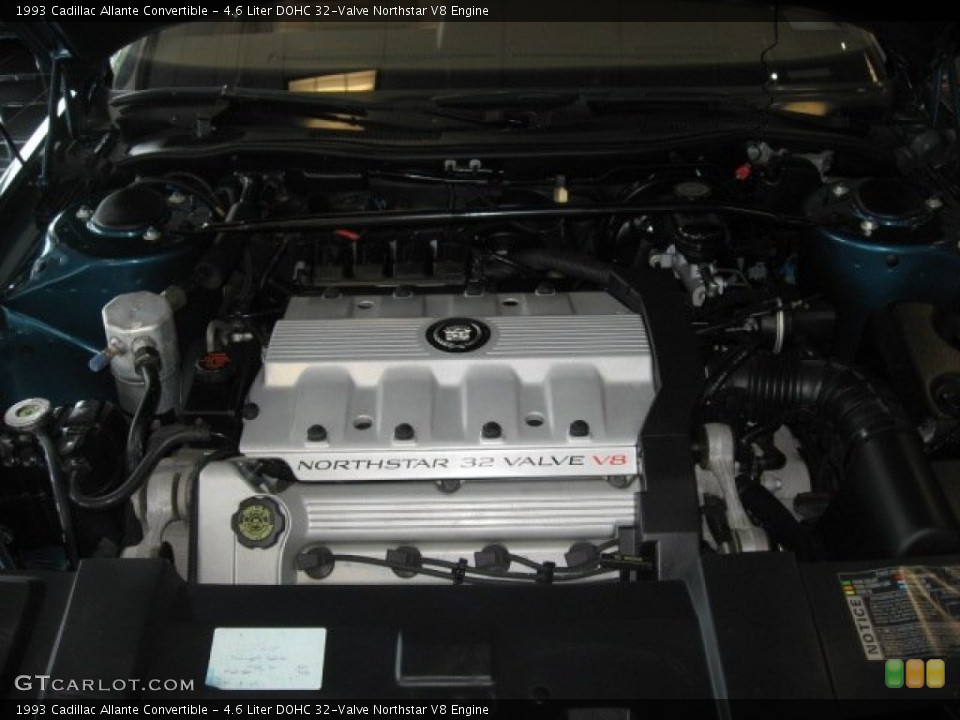 4.6 Liter DOHC 32-Valve Northstar V8 Engine for the 1993 Cadillac Allante #50472982