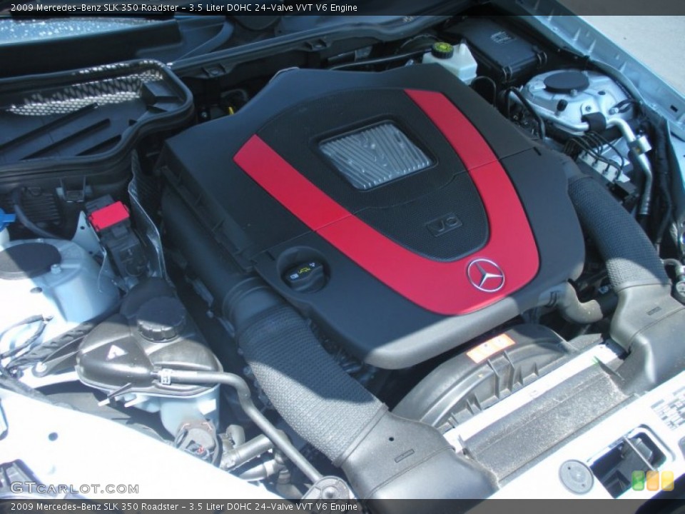 3.5 Liter DOHC 24-Valve VVT V6 Engine for the 2009 Mercedes-Benz SLK #50478535