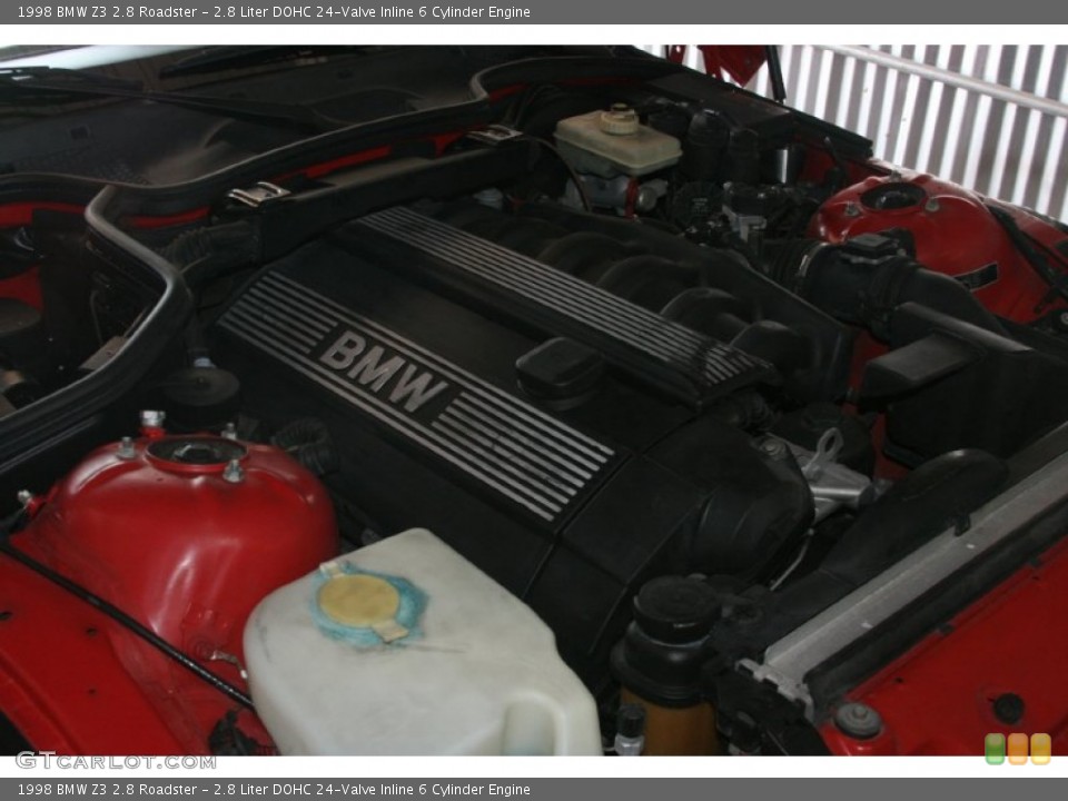 2.8 Liter DOHC 24-Valve Inline 6 Cylinder Engine for the 1998 BMW Z3 #50482591