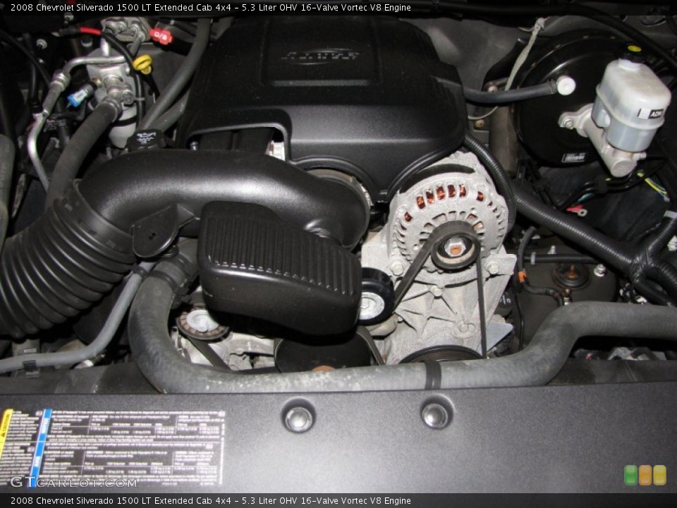5.3 Liter OHV 16-Valve Vortec V8 Engine for the 2008 Chevrolet Silverado 1500 #50487850