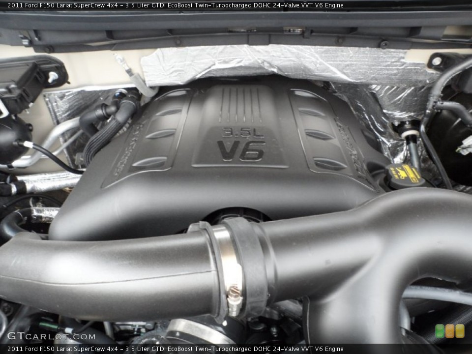 3.5 Liter GTDI EcoBoost Twin-Turbocharged DOHC 24-Valve VVT V6 Engine for the 2011 Ford F150 #50497840