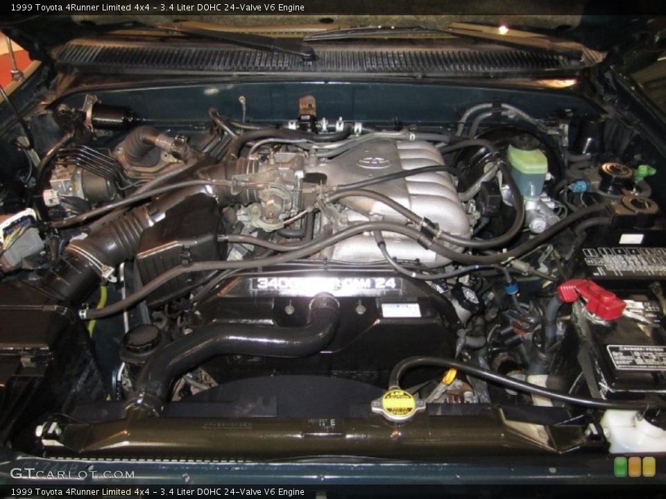 3.4 Liter DOHC 24-Valve V6 Engine for the 1999 Toyota 4Runner #50497982