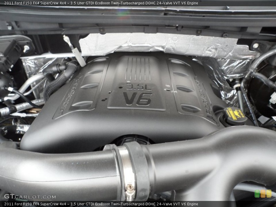 3.5 Liter GTDI EcoBoost Twin-Turbocharged DOHC 24-Valve VVT V6 Engine for the 2011 Ford F150 #50498828