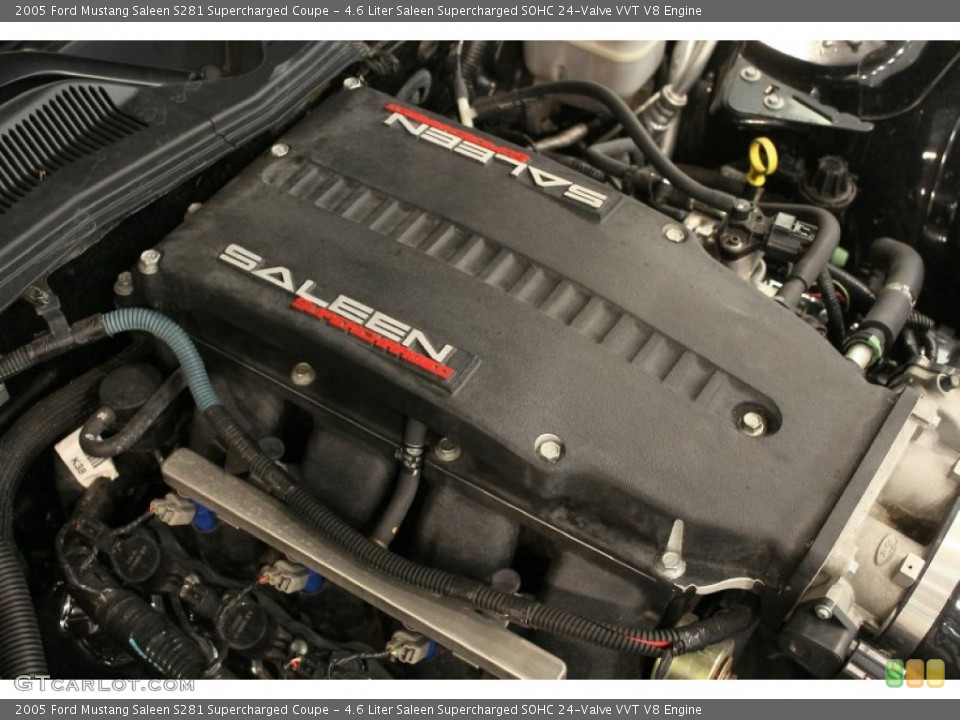 4.6 Liter Saleen Supercharged SOHC 24-Valve VVT V8 Engine for the 2005 Ford Mustang #50499128