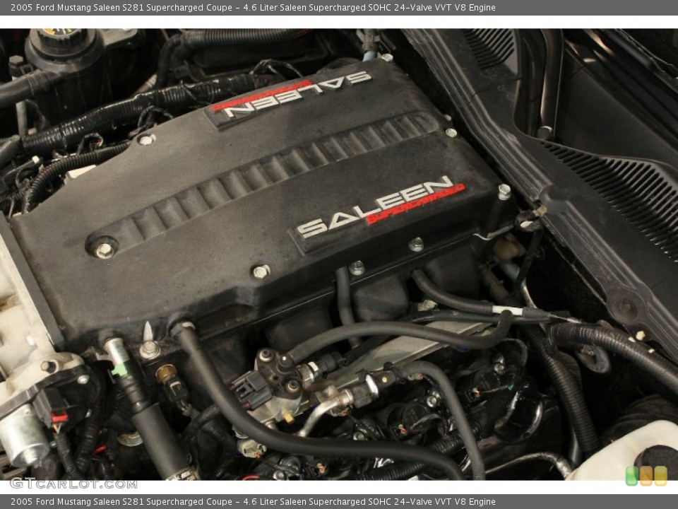 4.6 Liter Saleen Supercharged SOHC 24-Valve VVT V8 Engine for the 2005 Ford Mustang #50499143