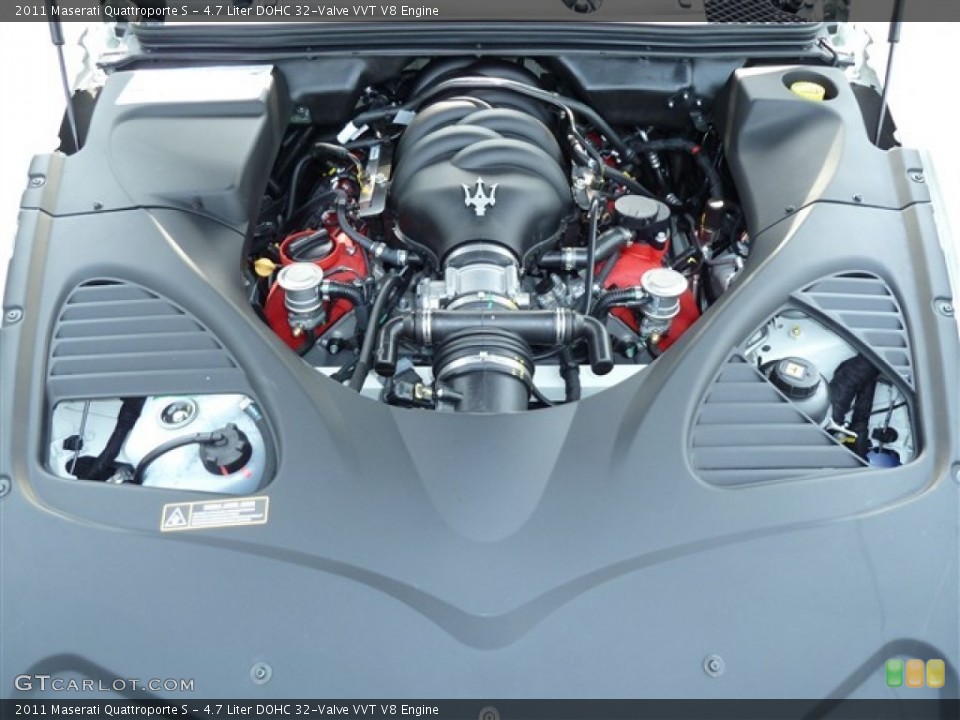 4.7 Liter DOHC 32-Valve VVT V8 Engine for the 2011 Maserati Quattroporte #50502835