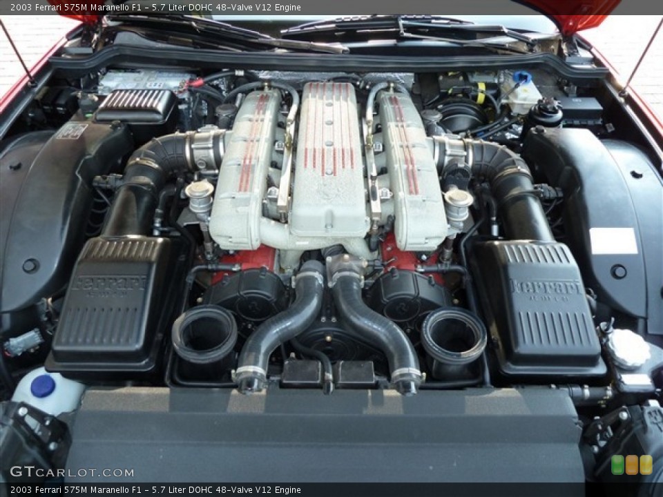 5.7 Liter DOHC 48-Valve V12 Engine for the 2003 Ferrari 575M Maranello #50503608