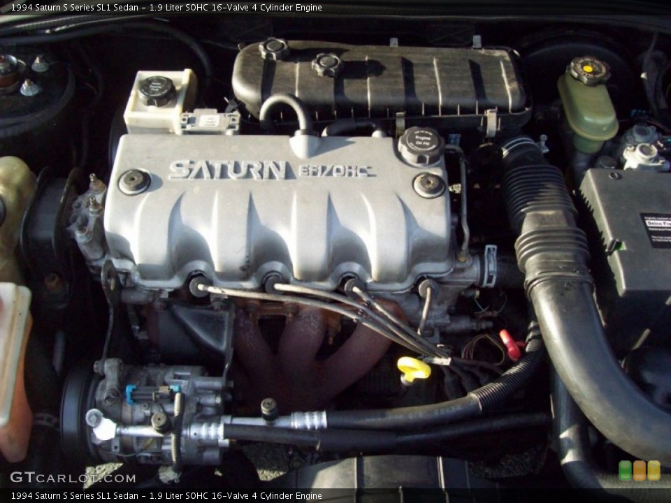 1.9 Liter SOHC 16-Valve 4 Cylinder Engine for the 1994 Saturn S Series #50504824