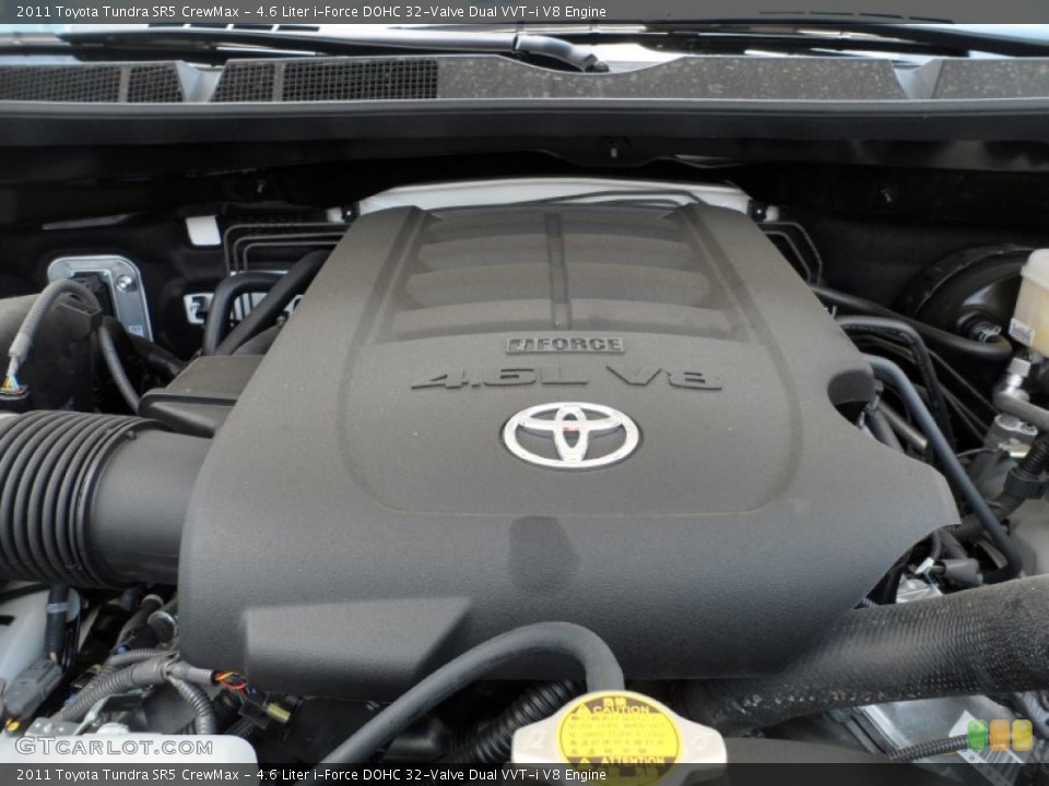 4.6 Liter i-Force DOHC 32-Valve Dual VVT-i V8 Engine for the 2011 Toyota Tundra #50508481
