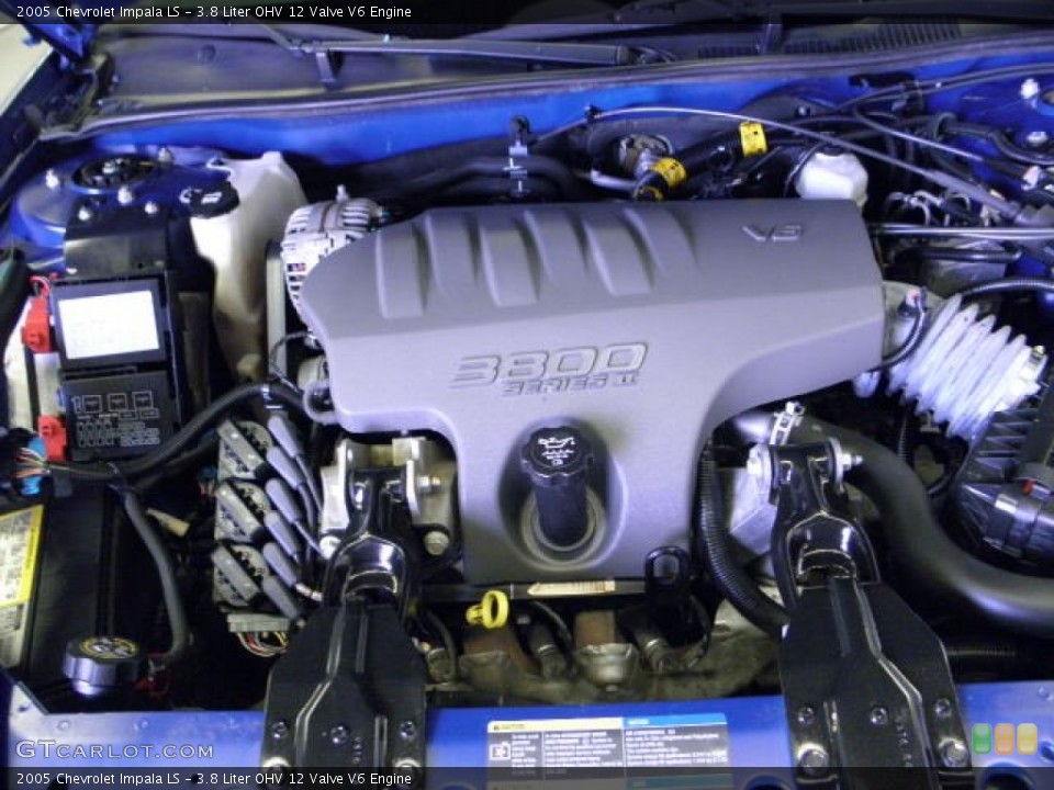 3.8 Liter OHV 12 Valve V6 Engine for the 2005 Chevrolet Impala #50511685