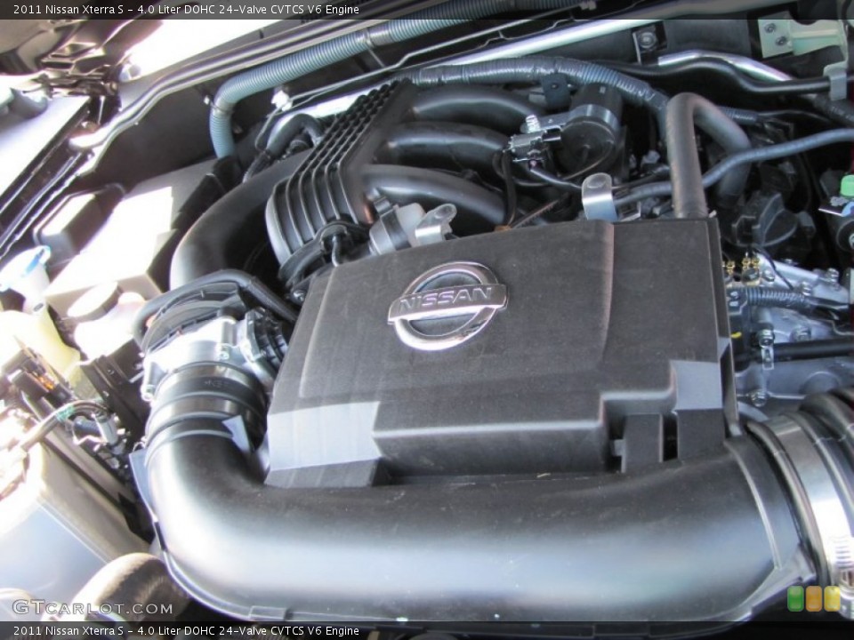4.0 Liter DOHC 24-Valve CVTCS V6 Engine for the 2011 Nissan Xterra #50521909