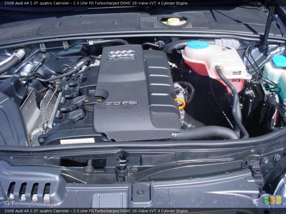 2.0 Liter FSI Turbocharged DOHC 16-Valve VVT 4 Cylinder Engine for the 2008 Audi A4 #50522245