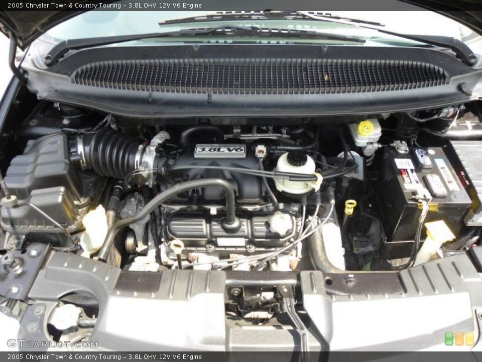 3.8L OHV 12V V6 Engine for the 2005 Chrysler Town & Country #50526208