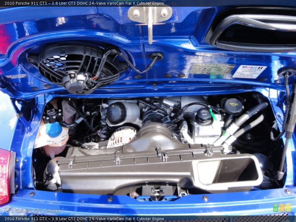 3.8 Liter GT3 DOHC 24-Valve VarioCam Flat 6 Cylinder Engine for the 2010 Porsche 911 #50529835