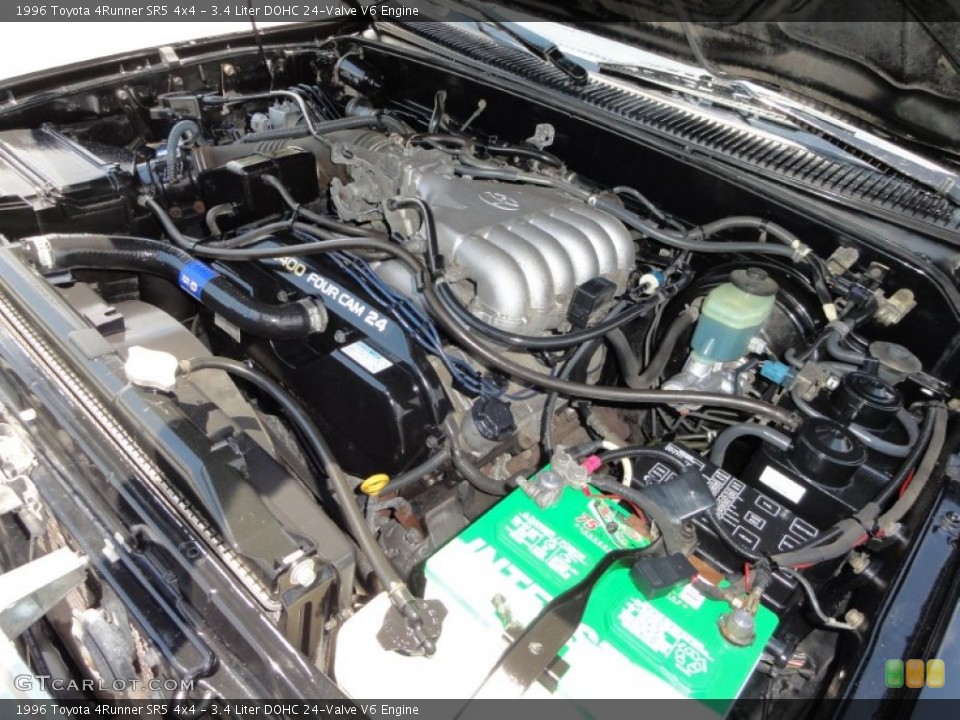 3.4 Liter DOHC 24-Valve V6 Engine for the 1996 Toyota 4Runner #50530588