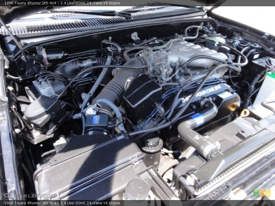 3.4 Liter DOHC 24-Valve V6 Engine for the 1996 Toyota 4Runner #50530603