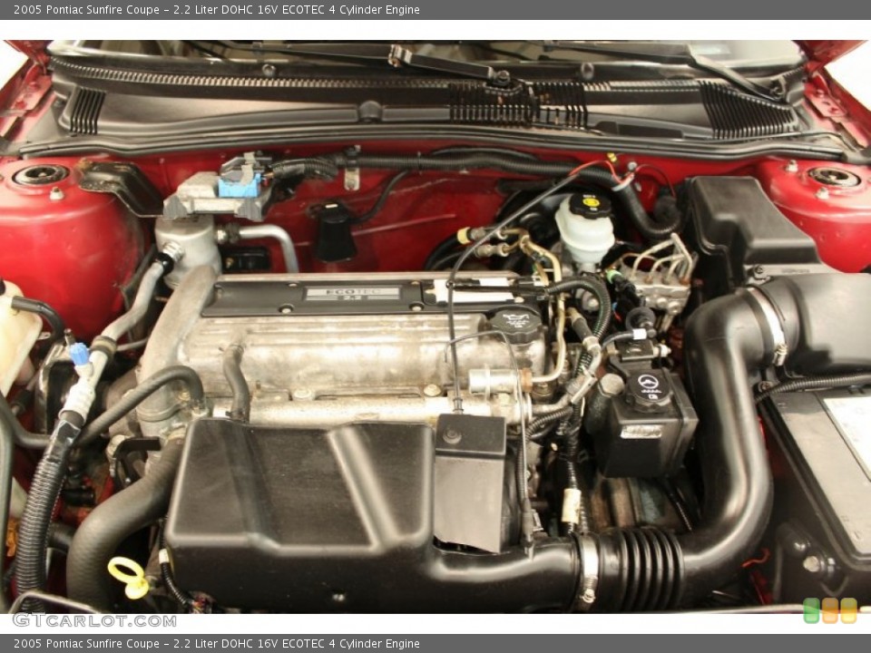 2.2 Liter DOHC 16V ECOTEC 4 Cylinder Engine for the 2005 Pontiac Sunfire #50532709