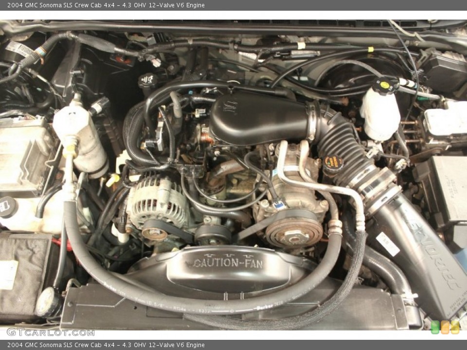 4.3 OHV 12-Valve V6 Engine for the 2004 GMC Sonoma #50534526