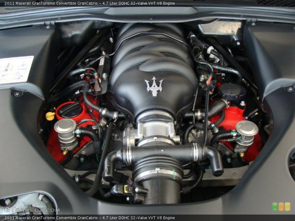 4.7 Liter DOHC 32-Valve VVT V8 Engine for the 2011 Maserati GranTurismo Convertible #50535652