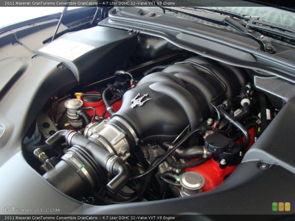4.7 Liter DOHC 32-Valve VVT V8 Engine for the 2011 Maserati GranTurismo Convertible #50535670